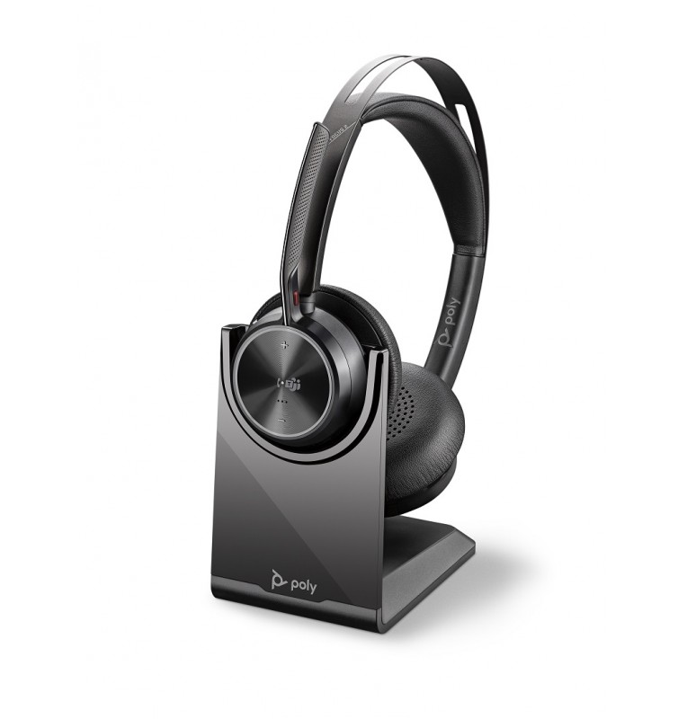 Poly Voyager Focus UC and Office headsets Charging stand with